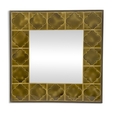 Square ceramic mirror