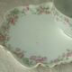 Lunch porcelain cup from limoges floral decor