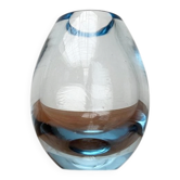 Glass vase from the Danish Hellas series by Per Lütken for Holmegaard, 1960s.