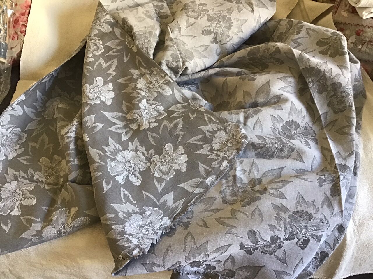 Long country tablecloth