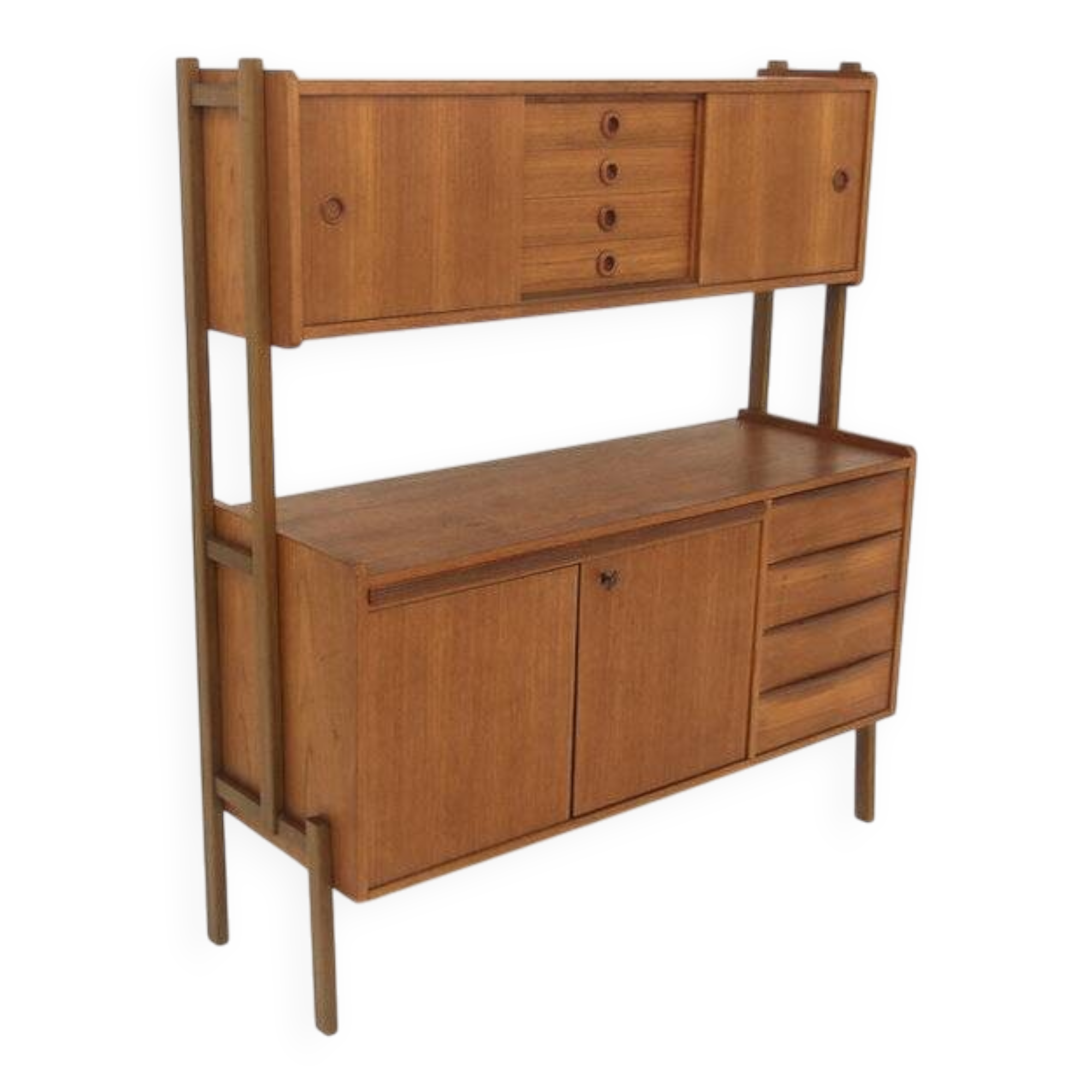 Scandinavian teak secretary, Sweden, 1960