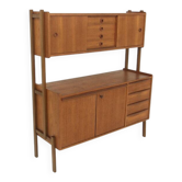 Scandinavian teak secretary, Sweden, 1960