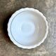 ULIM salad bowl in white and gold Limoges porcelain