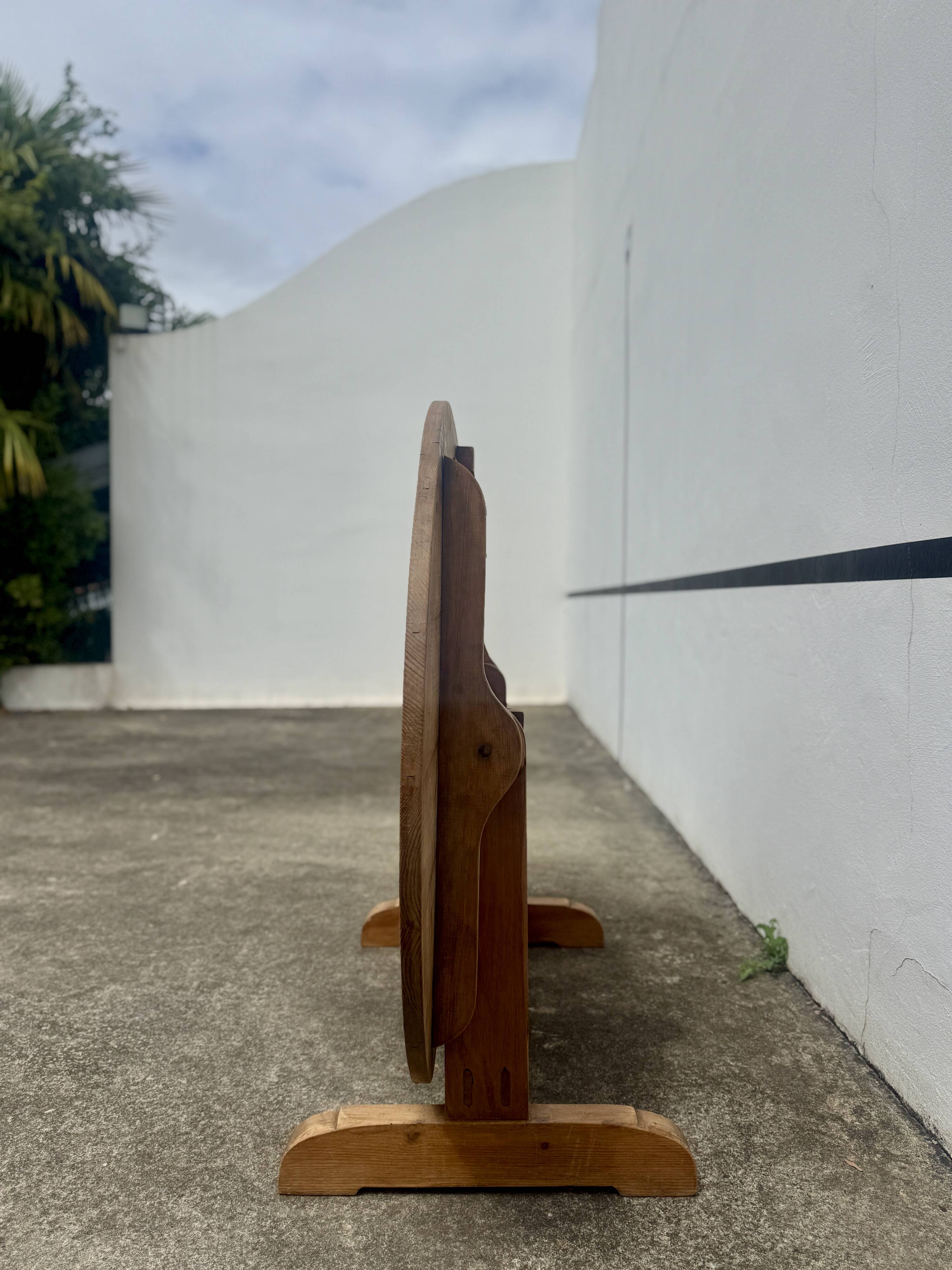 Folding table "Vignobles" in Bordeaux style