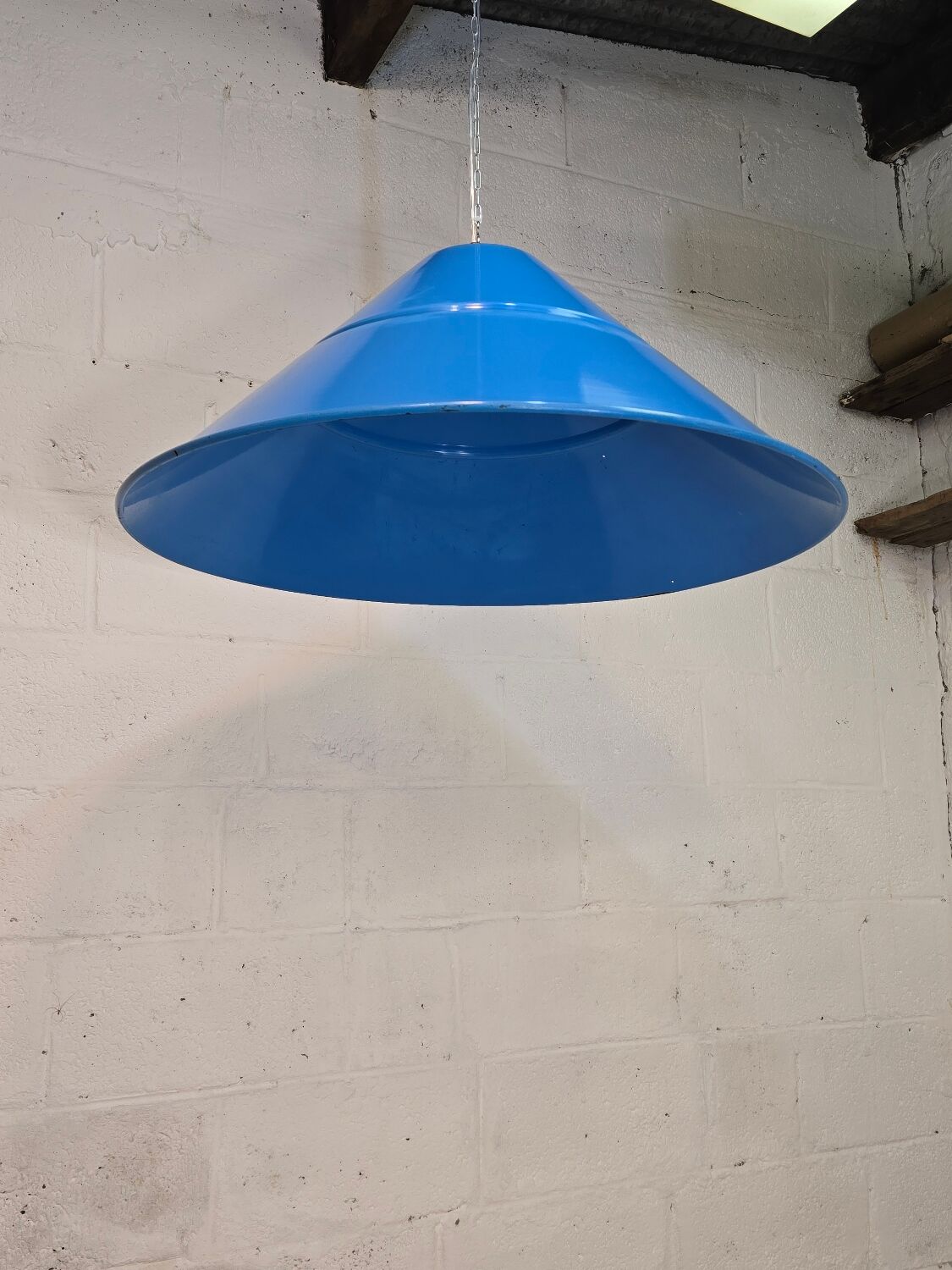 Industrial pendant light, 1950, Bekaert, Germany