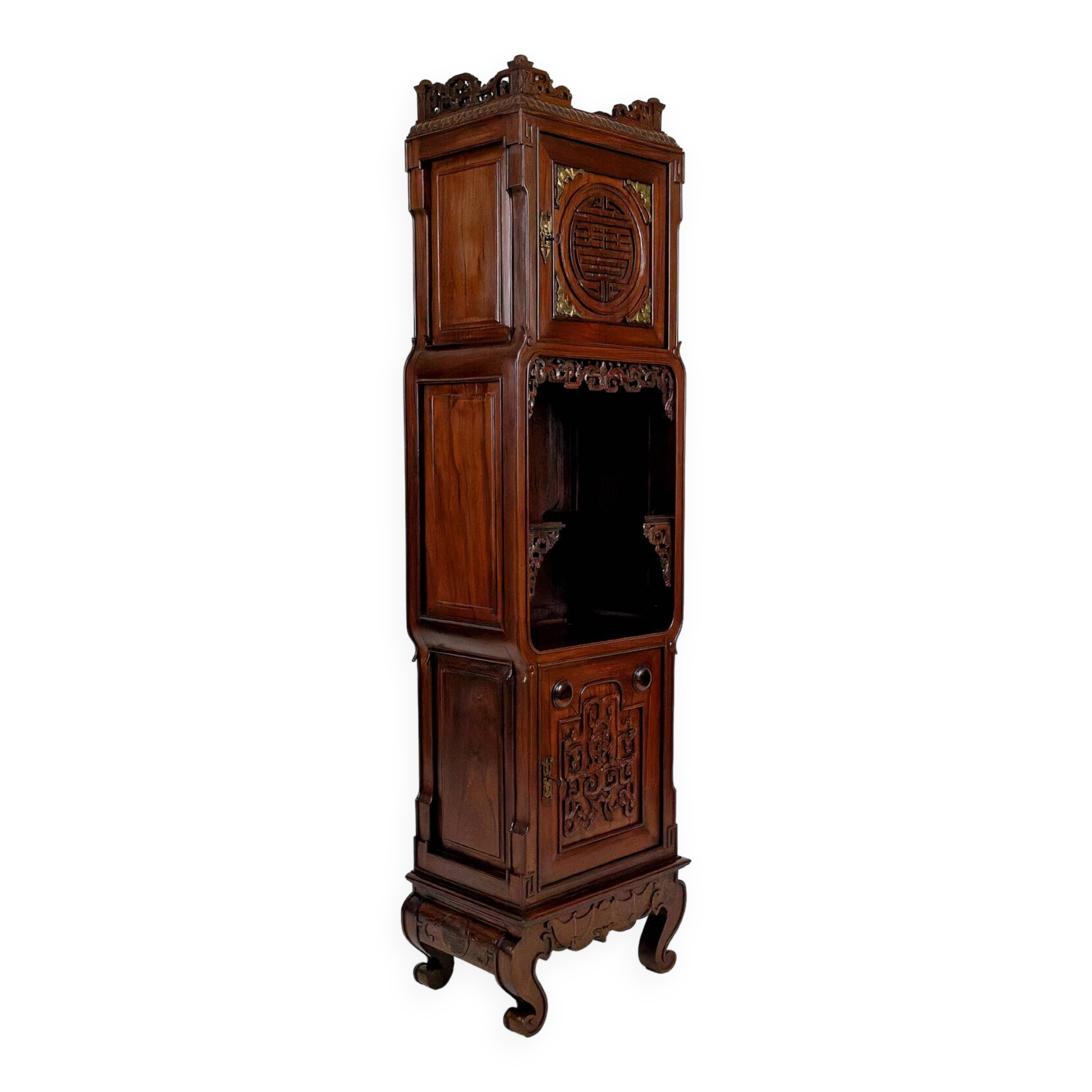 Asian bat cabinet, circa 1880