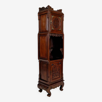 Cabinet asiatique aux chauves-souris, circa 1880