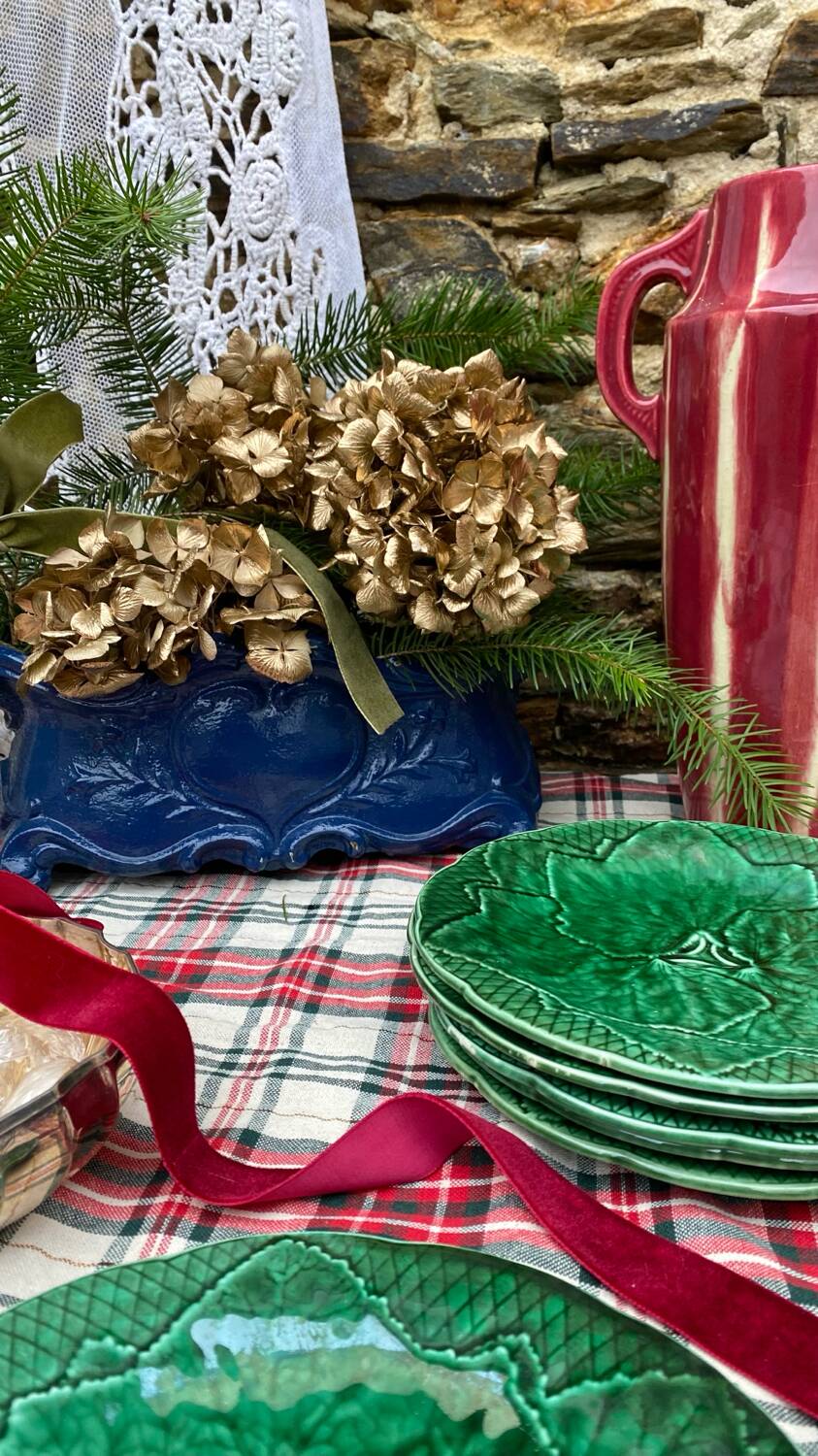 Jardinière ancienne en fonte 