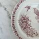 Set of 6 Terre de Fer Terre de Fer plates Onnaing Moisson