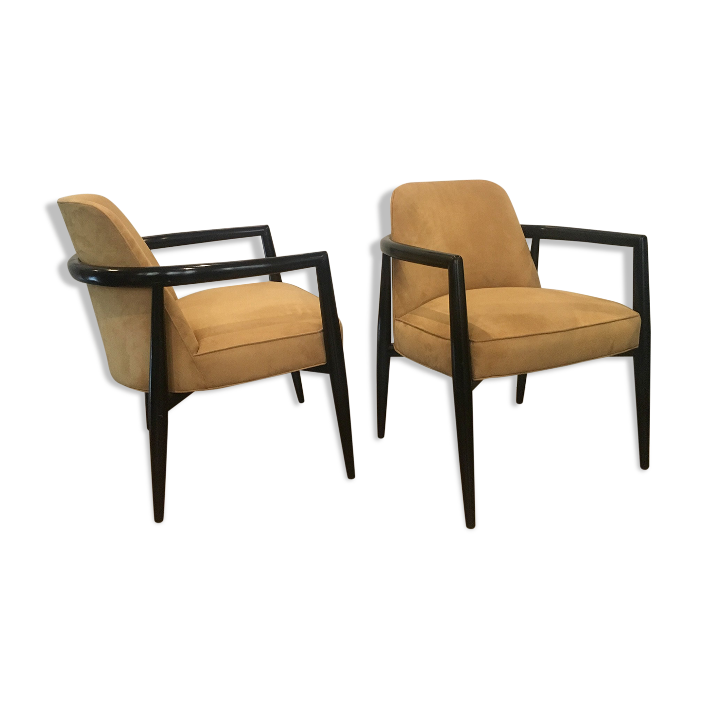 Pair of armchairs by Maurice Bailey