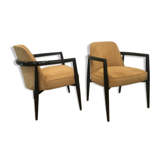 Pair of armchairs by Maurice Bailey