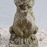 Reconstructed stone garden statues