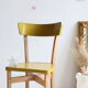 Chaise bistrot vintage en bois revisitée