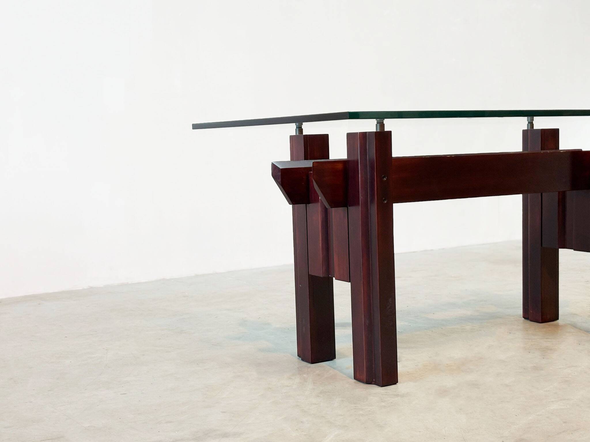 Dining table "Cangrande" by Franco Poli for Bernini