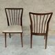 Suite de 4 chaises en bois par Maurizio Tempestini (It.) - mid.XXeme