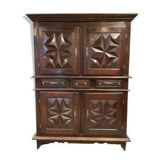 Furniture 4 Door old cabinet Louis xIII cabinet