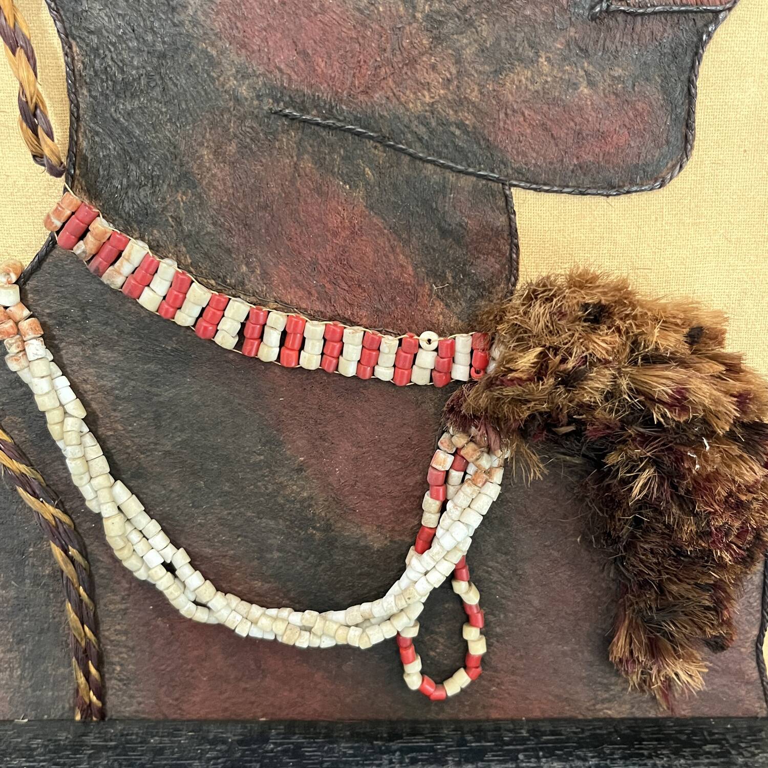 1950s painting "Moluba Warrior"