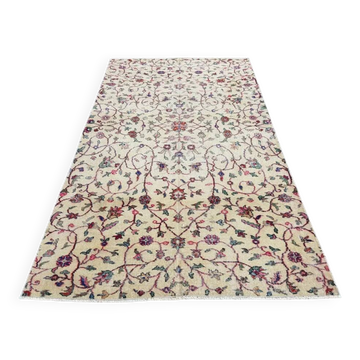 Tapis vintage Oushak tissé à la main sku 2633