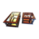 Lot de 2 tables basses style art deco