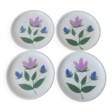Assiettes poteries du marais
