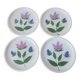 Assiettes poteries du marais