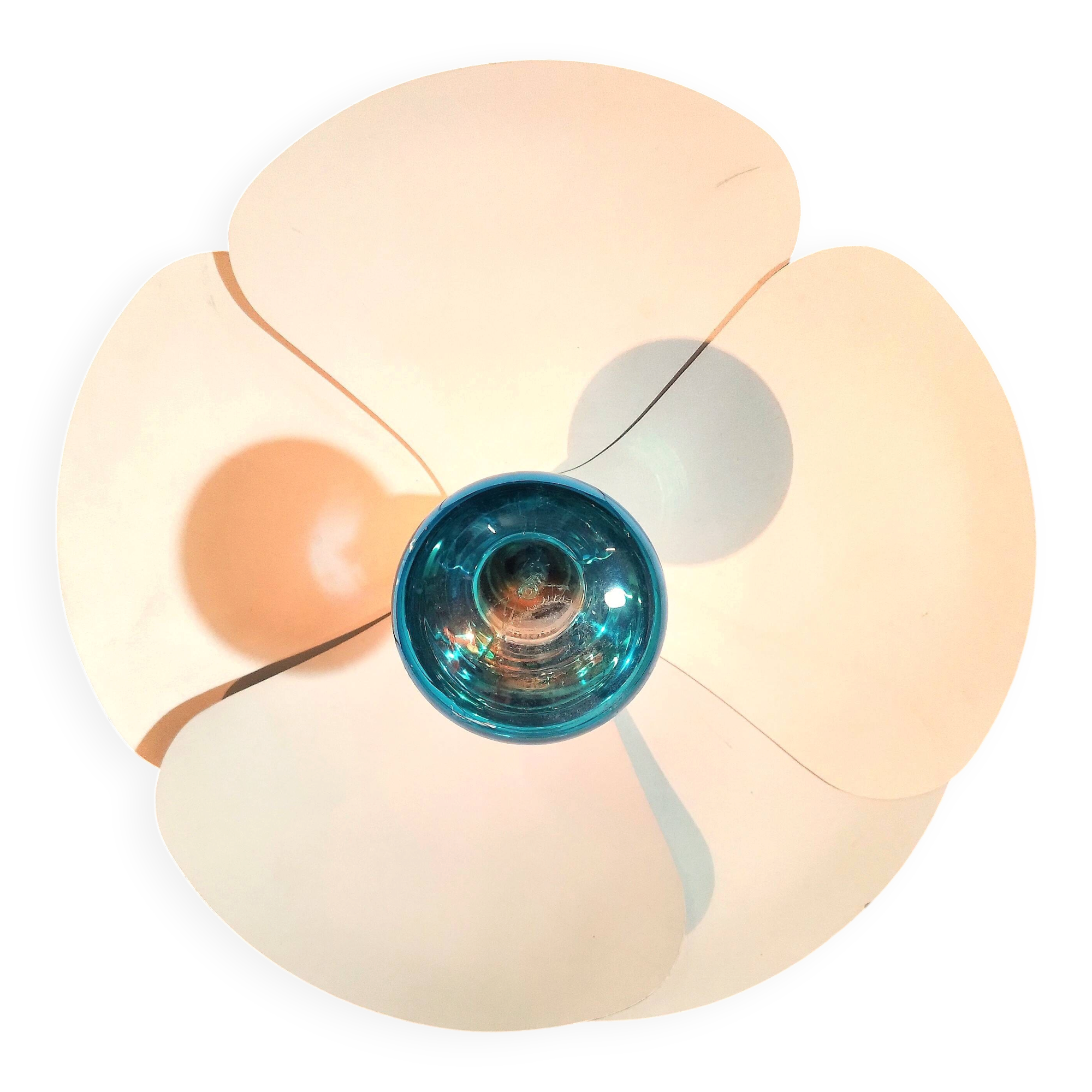 "Flower" wall light Mourgue 1960s