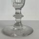 6 flûtes à champagne en verre soufflé, modèle ancien Caton de Saint Louis