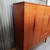 Vintage Scandinavian teak cabinet