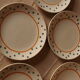 Set of 6 gien asiattes model Constellation creation millefleurs