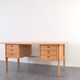 Mid-Century Oak Desk by Svend Åge Madsen for Sigurd Hansen, 1960s.