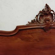 Headboard made of carved wood