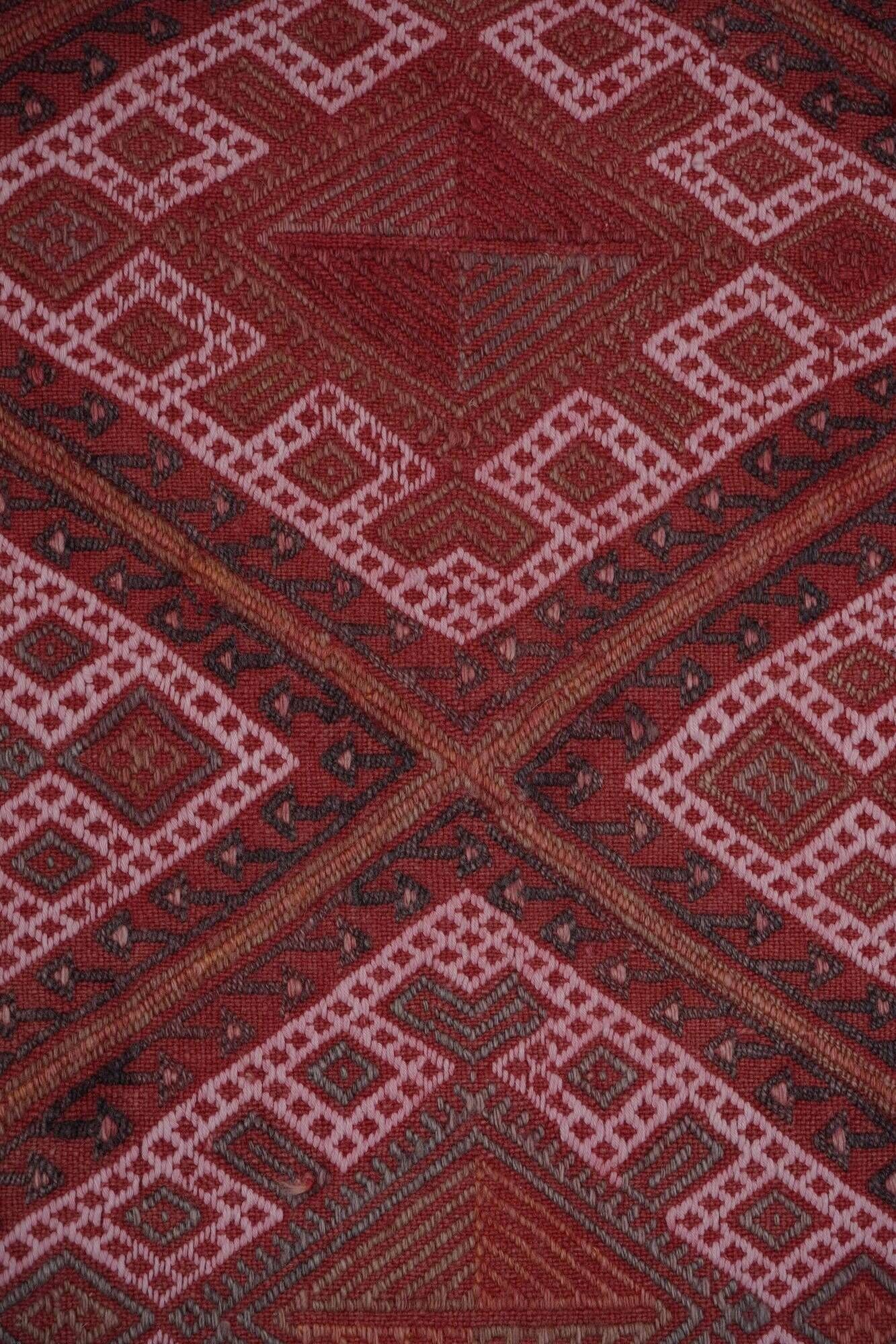 Vintage Turkish kilim, handwoven, 153x246 cm.