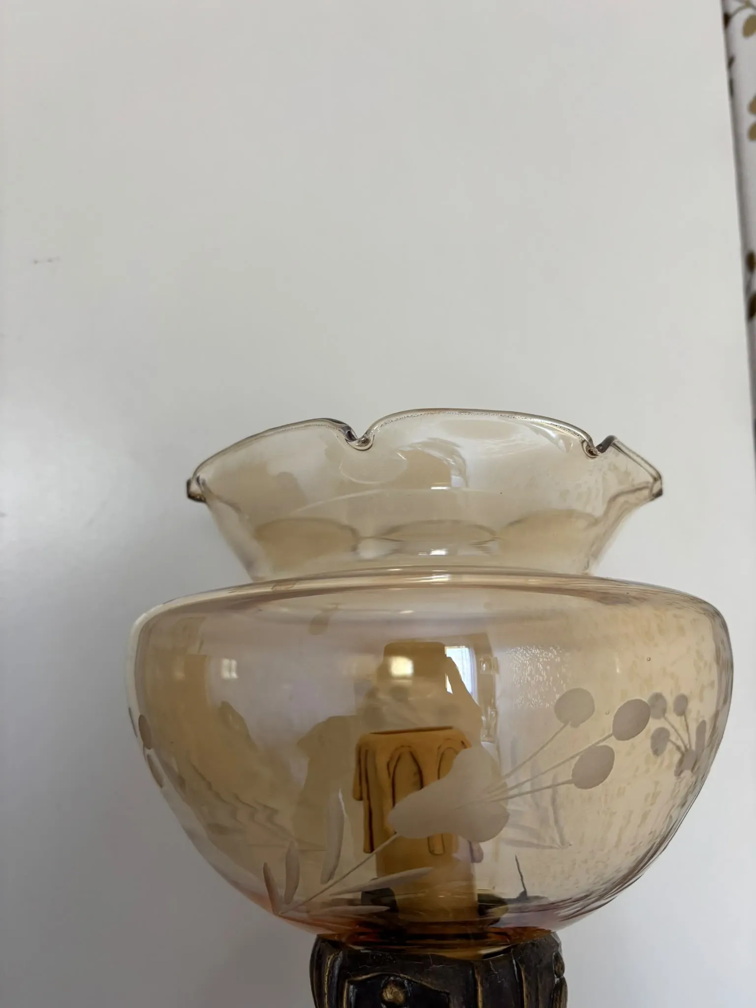 Pair of vintage Targetti bedside lamps - Candle bulb night lights