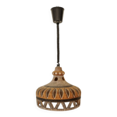 Vintage ceramic pendant from Denmark, 1970s.