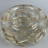 60s 70s ceiling lamp or wall lamp Bubble Glass Germany Space Age Design