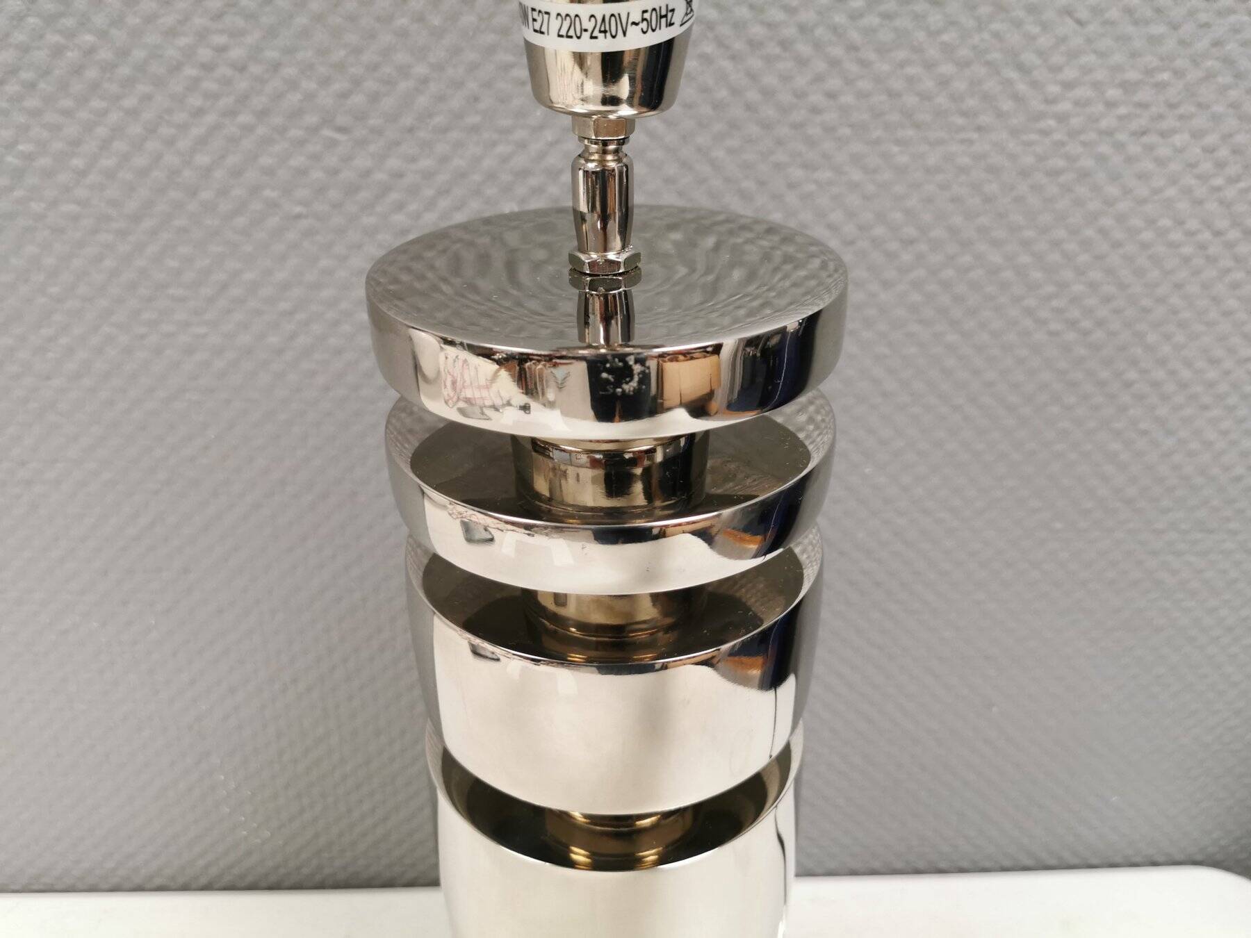 Design lamp in chrome, from Dutch Reviera Maison.