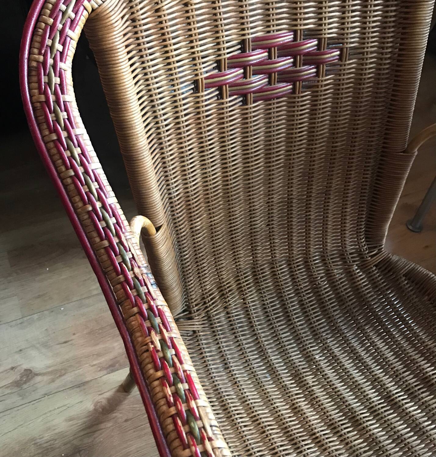 Fauteuil en rotin adulte