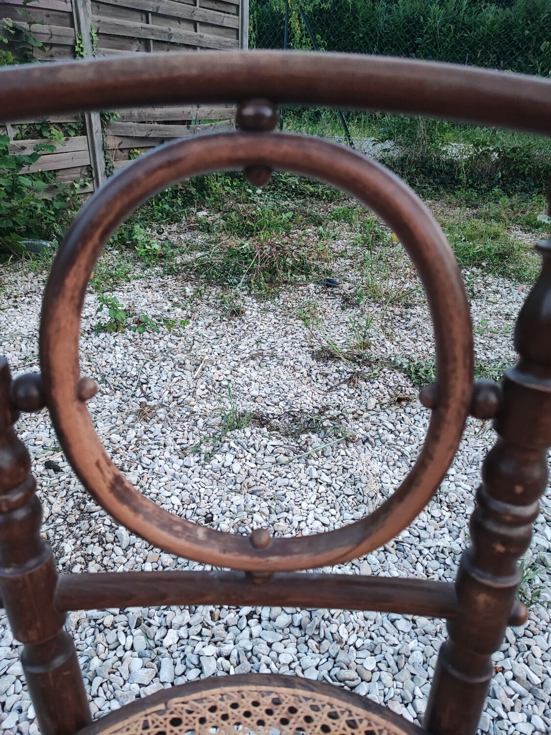 Fischel Austria cane chair