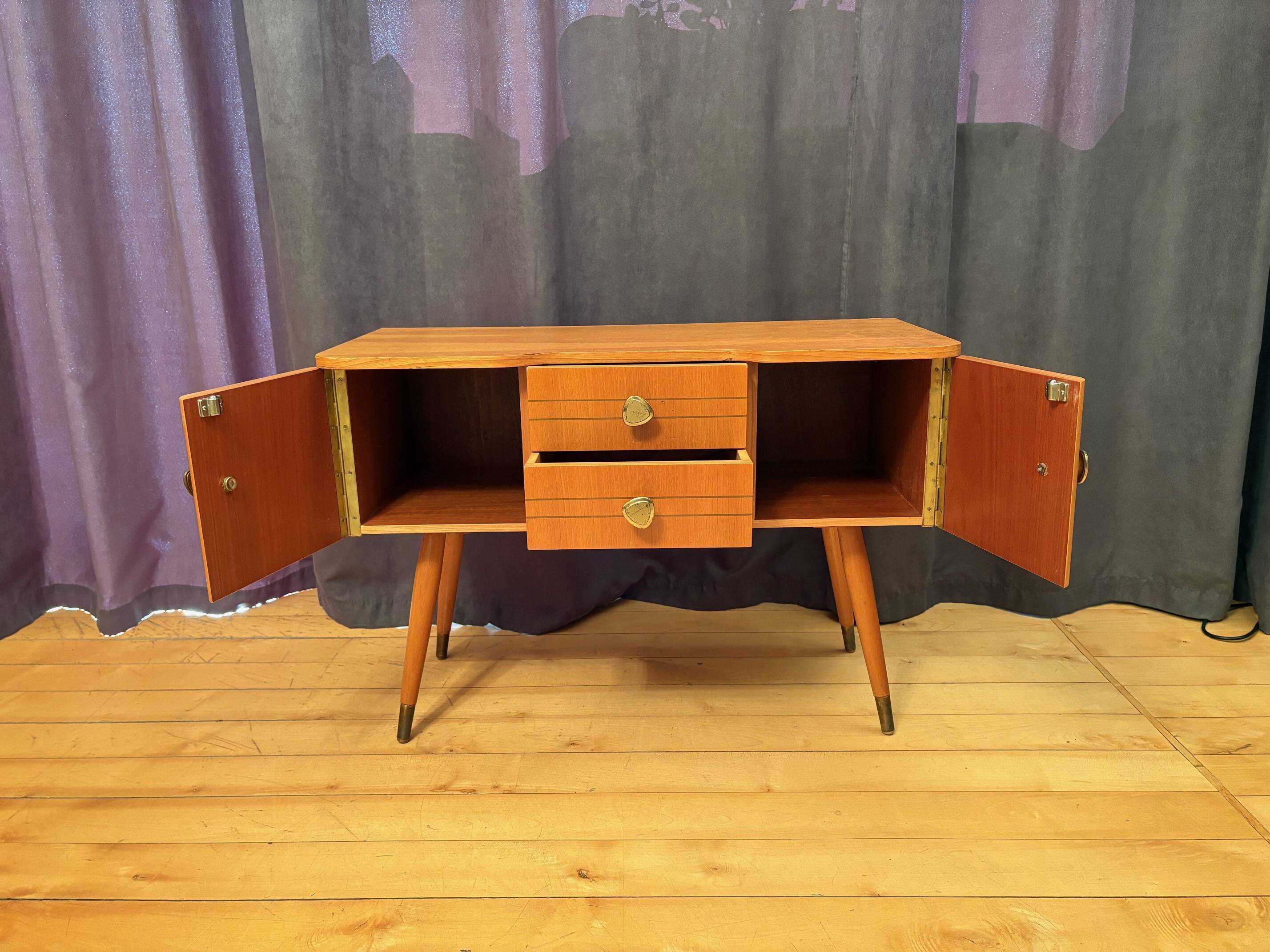 Rockabilly style cabinet, 60s