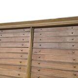 Classeur industriel vintage XL, caisson à tiroirs