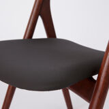 Pair Hans Wegner chairs CH29 Danish 1950s Vintage