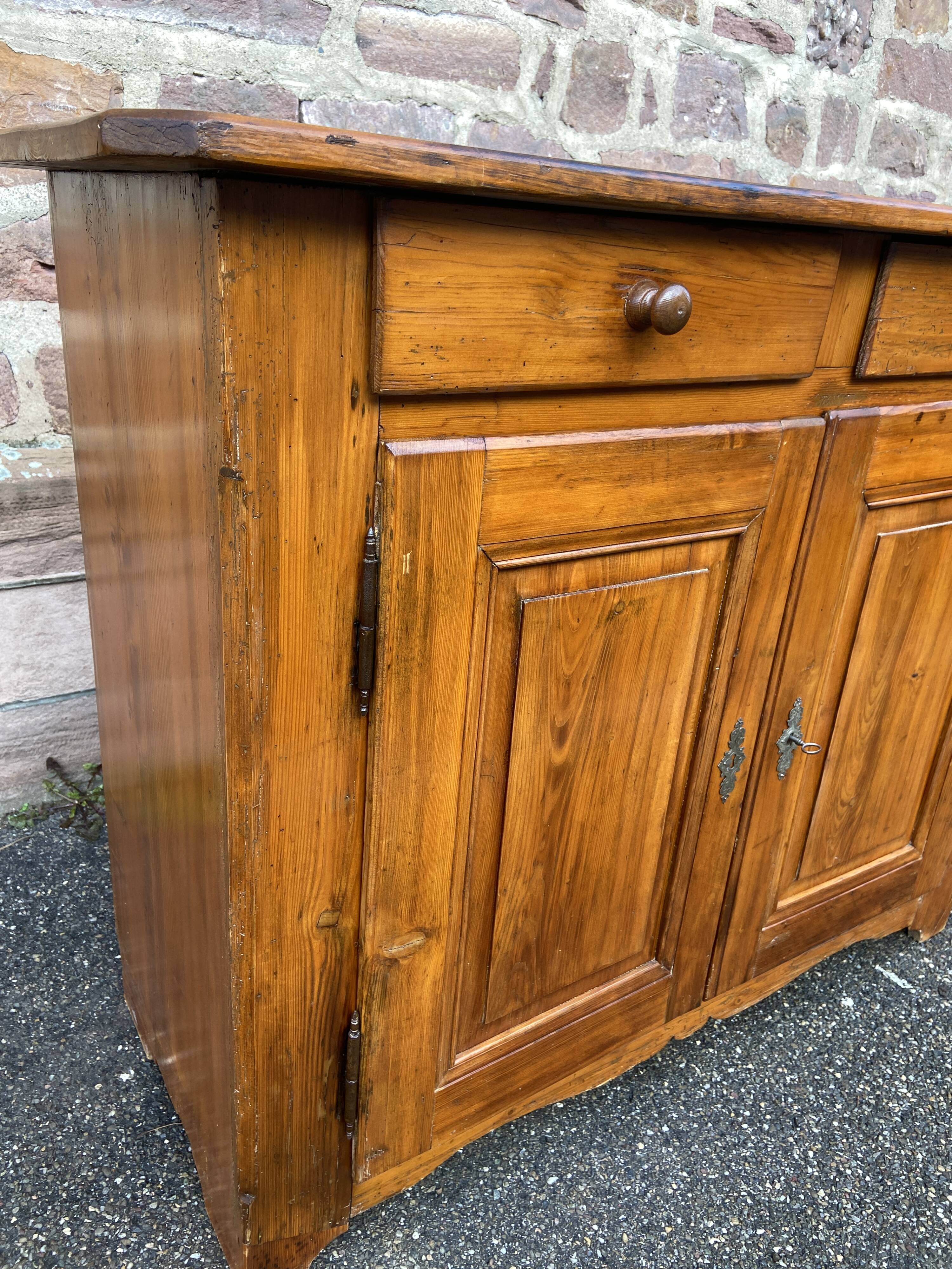 Buffet bas sapin Alsace