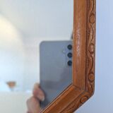 Vintage octagon mirror