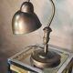 articulated desk lamp 1940 to 50 patinated 37x30