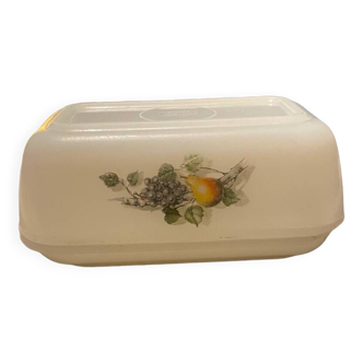 Arcopal butter dish