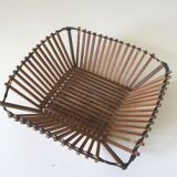 Recycle bin bamboo vintage 60