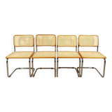 Lot de 4 chaises vintage Cesca « Made in Italy »