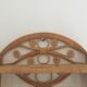Etagere rotin peacock vintage