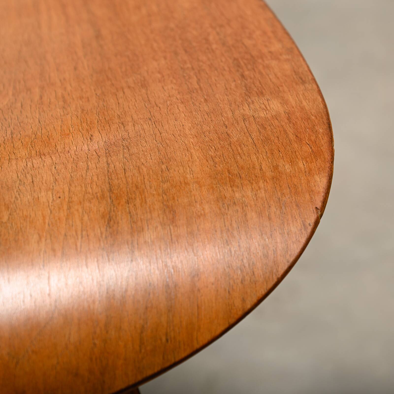 Charles and Ray Eames Early DCW Walnut Plywood Dining Chairs Herman Miller