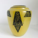 Art Deco vase signed Legras